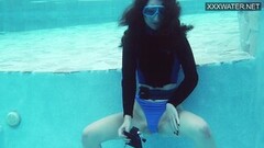 Kinky Hot Underwater Pool Masturbation of Emi Serene Thumb