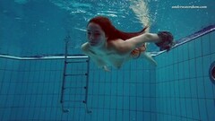 Sexiest underwater swimming pool With Liza Bubarek Thumb