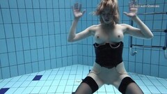 Naughty Anetta Shows Her Naked Sexy Body Underwater Thumb