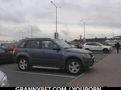 Granny is picked up and pussy fucked Thumb