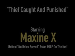 Crazy Cambodian Burglar Banger Maxine X, Binds & Milks A Lucky Cock! Thumb