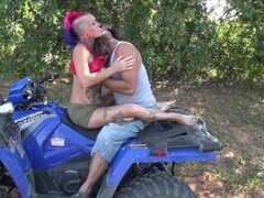 Chassidy Lynn - 4k, Public Sex, Rough Sex While Riding In the Woods, Big Cum Shot Thumb