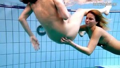 Sexy Andrea and Monica but Also Janka Get Horny in The Pool Thumb