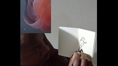 Optical illusion drawing of someones buttocks Thumb