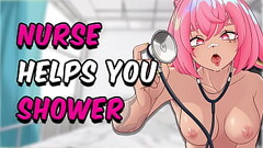 ASMR Nurse Cleans Your Cock in the Shower Thumb