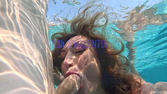 UnderWater deep throat rimming ass fingering fucking Thumb