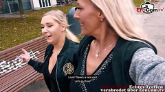 Deutsche lesben machen reales Sextreffen casting und eine Frau schleppt die andere ab Thumb