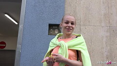 GERMAN SCOUT - TINY GIRL REBECCA PICKUP AND FUCK AT STREET CASTING Thumb