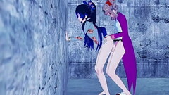 (Futa) Yorigami Joon Fucks Yorigami Shion in an Alley Thumb