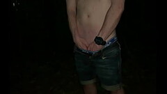 I found myself in the forest at night and played with my penis Thumb