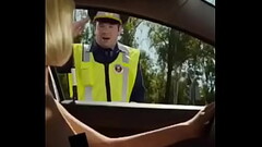 Russian policeman and naked chick CENSORED funny video Thumb