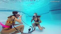 A perfect brunette babe Katya Nakolkina underwater Thumb